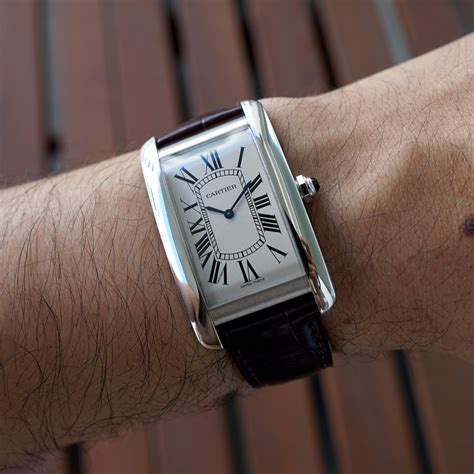 cartier tank americaine misure|cartier tank must.